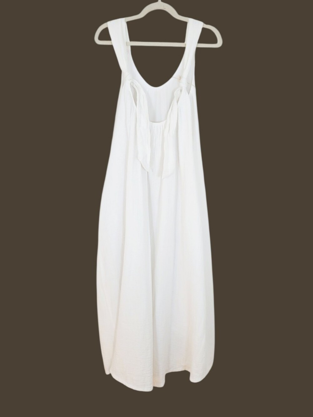 NWT FAHERTY Sintra Cove Dream Organic Cotton Gauze Dress Cover Up White - Picture 6 of 15